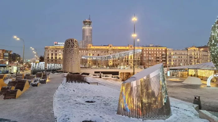 Каток «MEGAICE» в ТЦ Павелецкая Плаза
