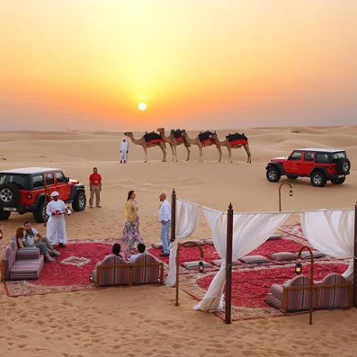 Покорение дюн с компанией Arabian Adventures