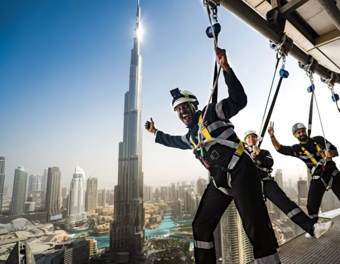 Смотровая площадка и аттракцион "Sky Views Dubai"