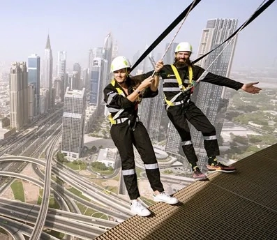 Смотровая площадка и аттракцион "Sky Views Dubai"