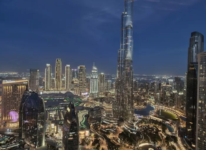 Смотровая площадка и аттракцион "Sky Views Dubai"