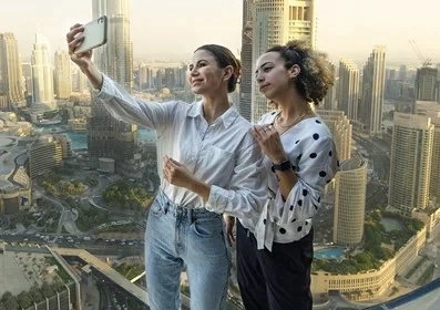 Смотровая площадка и аттракцион "Sky Views Dubai"