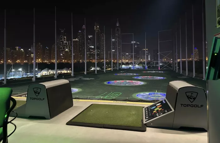 Спортивно-развлекательный комплекс "Topgolf Dubai"