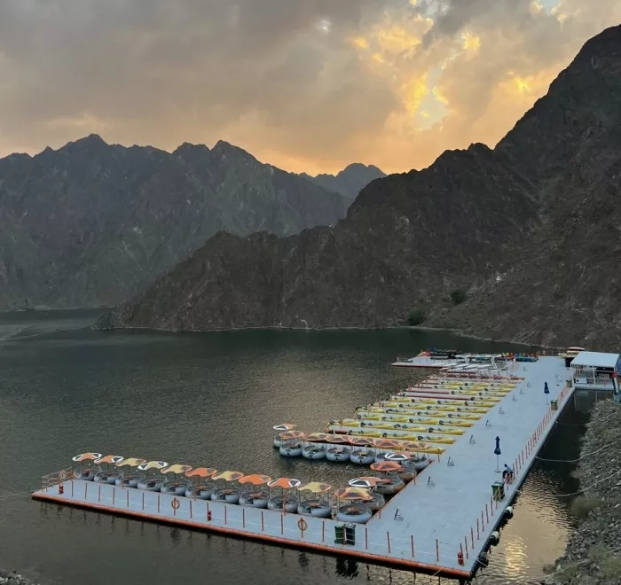 Дамба "Hatta Dam"