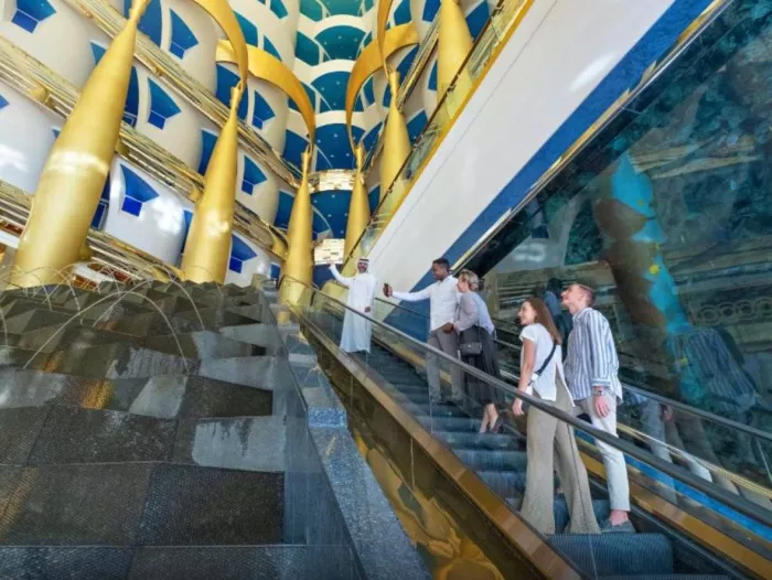 Экскурсия по отелю "Burj Al Arab"