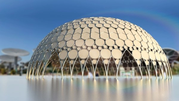 Площадь «Al Wasl Plaza» в "сердце" района Expo City