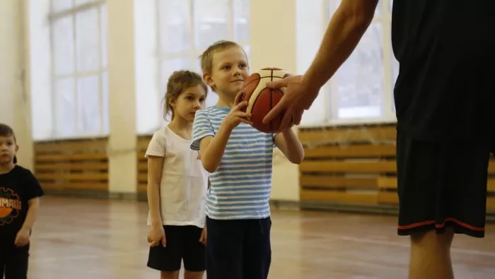Детская баскетбольная секция "Уралмаш Kids" на Бебеле