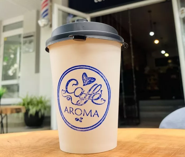 Мини кофейня по продаже кофе с собой "CaffeAroma"