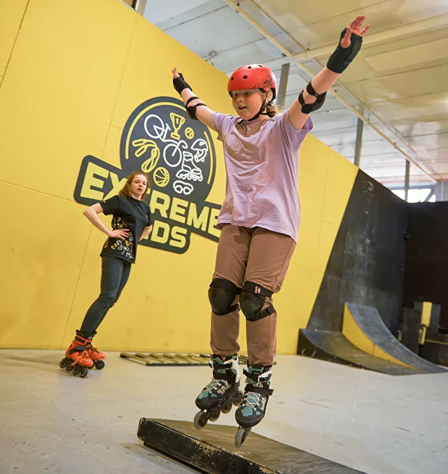 Школа катания на роликах,  BMX и скейте Extreme Kids
