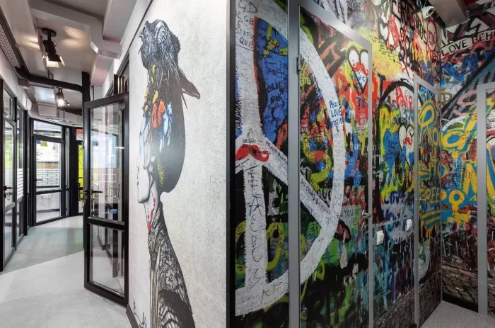 Коворкинг-центр Street art