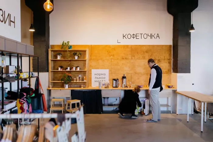 Кофейня-коворкинг Нормальное место