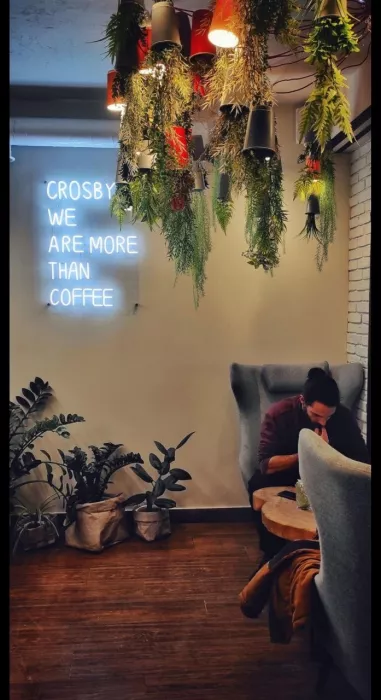 Коворкинг - кофейня Crosby coffee