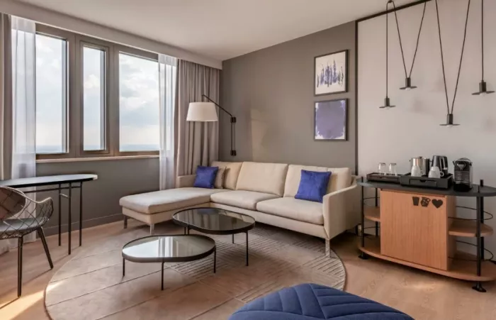 Отель Frankfurt Marriott Hotel